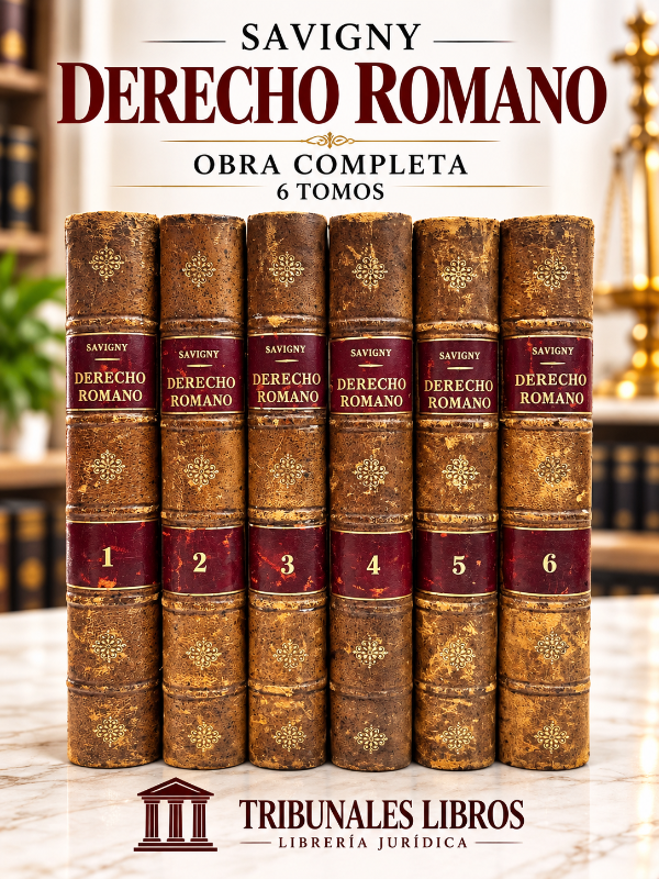 Producto - Derecho Romano 6 tomos completo. Savigny - 0