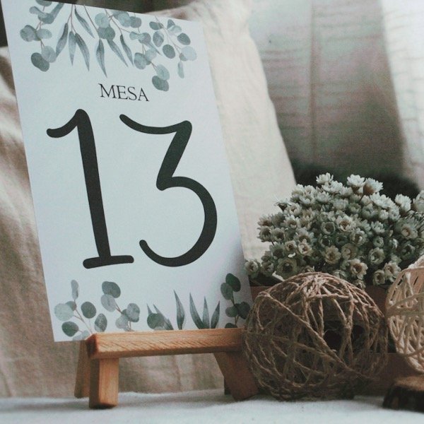 Producto - Numerador de mesa