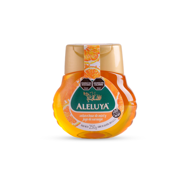 Producto - Miel Líquida Aleluya con naranja y Vitamina C. x 250 grs.