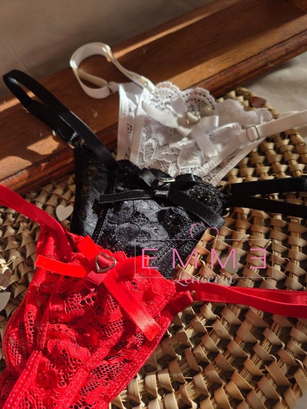 Producto - Colaless regulable detalle moño pequeño y corazón- 7500 Ef