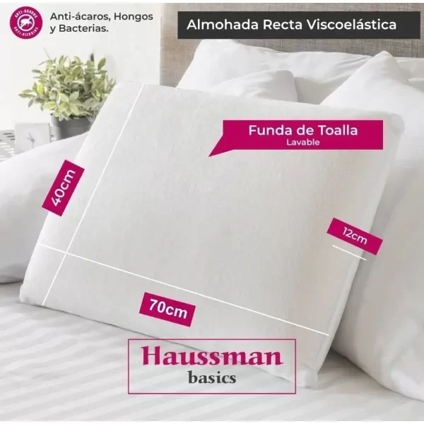 Producto - ALMOHADA VISCOELASTICA HAUSSMAN CLASICA