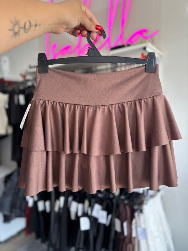 Producto - Short pollera volados lycra