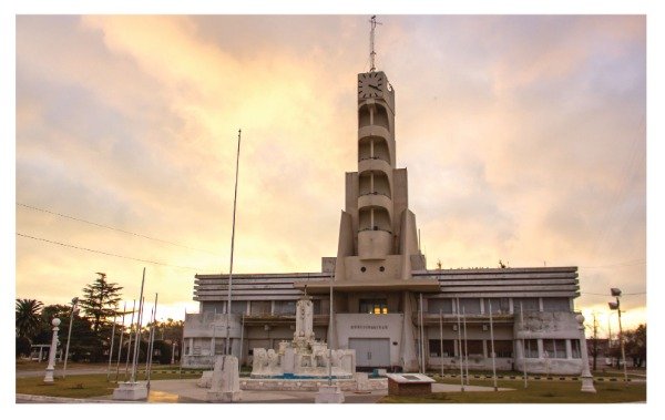 Producto - Postal Palacio Municipal de Guaminí