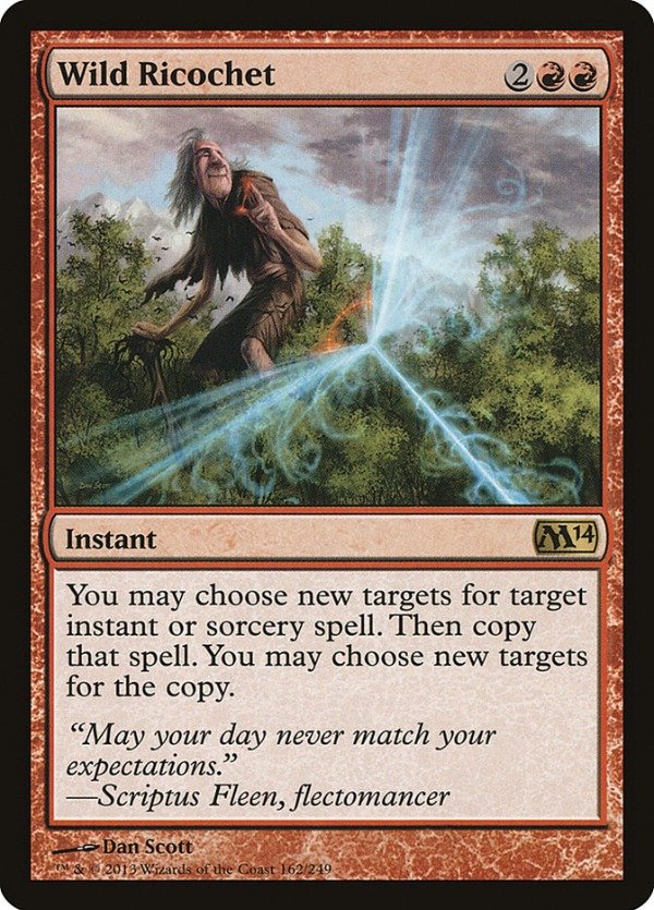 Producto - Wild Ricochet #162  Magic 2014 Core Set