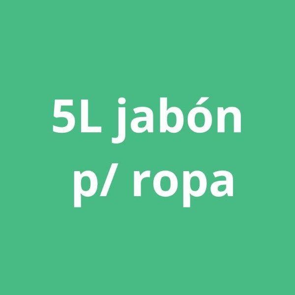 Producto - Jabón para ropa