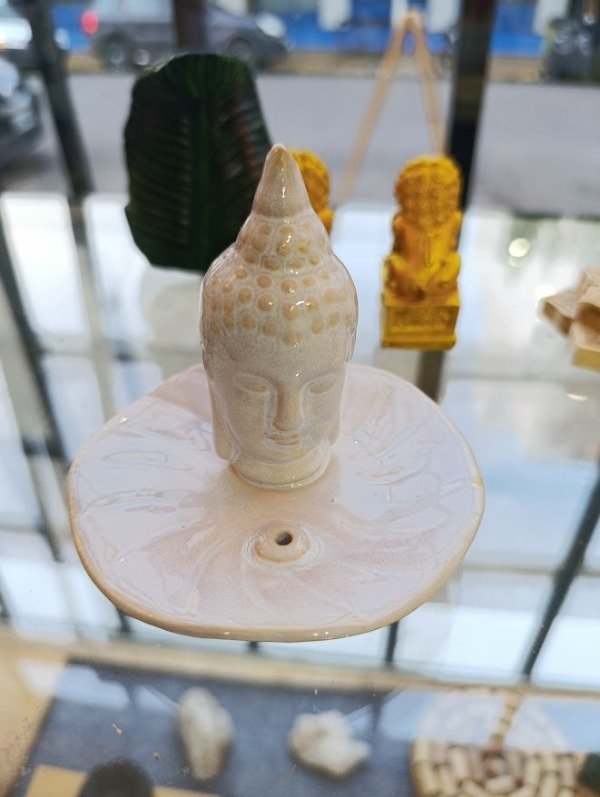 Producto - Porta sahumerio Buda esmaltado