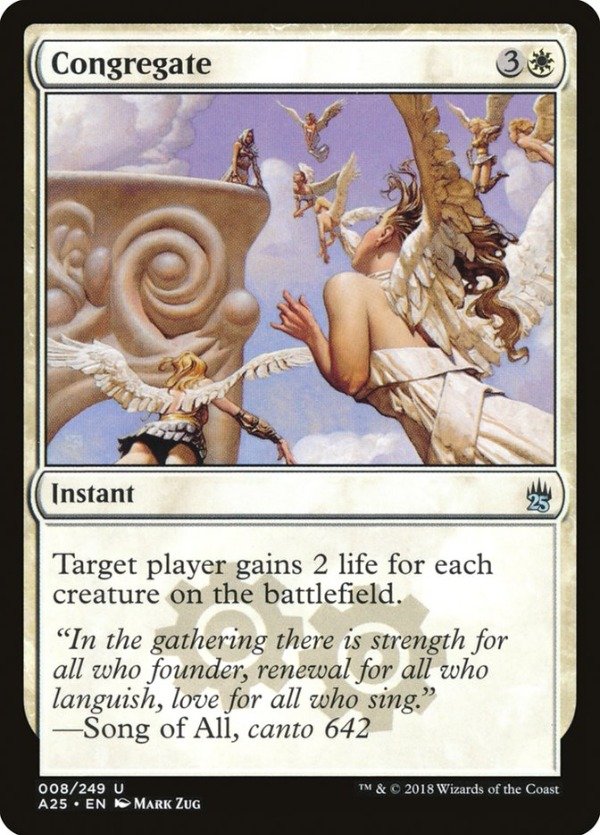 Producto - Congregate  Masters 25