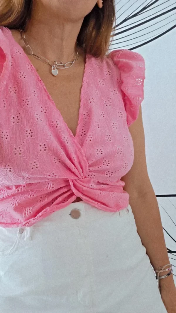 Producto - Top Margarita rosa