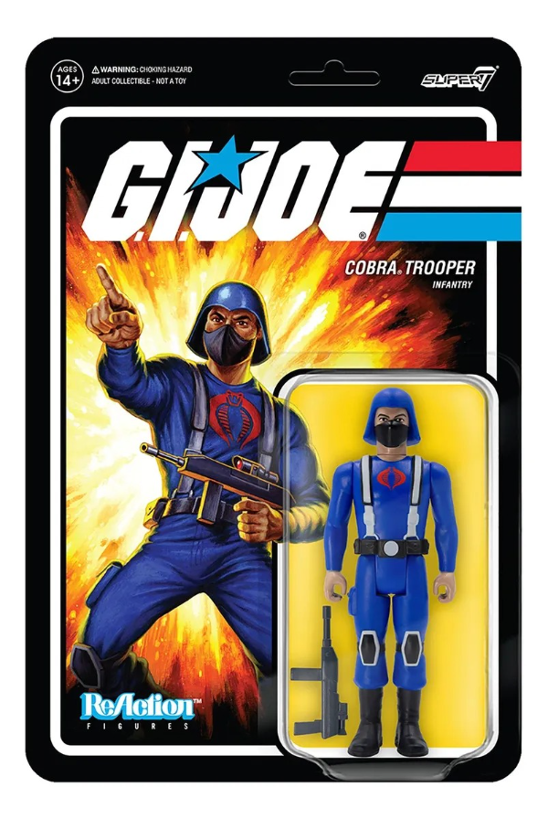 Producto - G.i. Joe Cobra Trooper, Con Espalda En H, Bronceado, Soldado