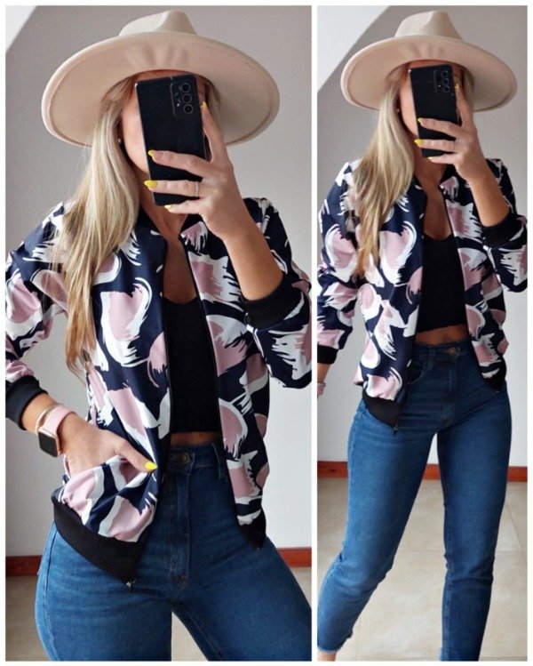 Producto - PREVENTA - Campera Bomber PINK MIRAGE