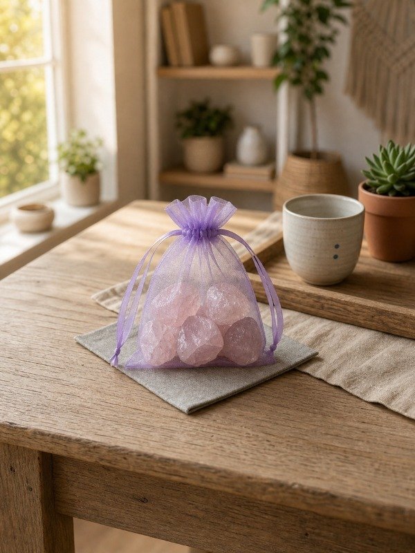 Producto - Piedra Cuarzo Rosa En Bruto X 100 Gr. Piedra Del Amor - 3