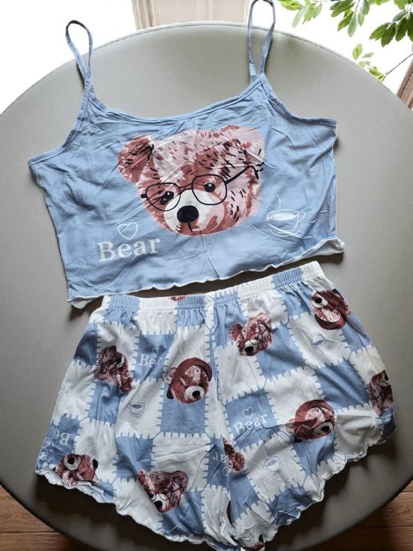 Producto - ART. 55148 PIJAMA 3 PIEZAS MUJER