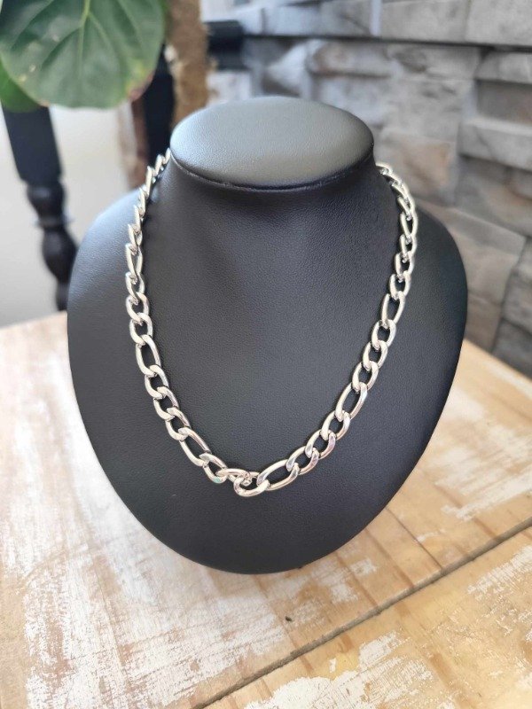 Producto - Collar 3x1. Súper grueso. Acero quirúrgico.