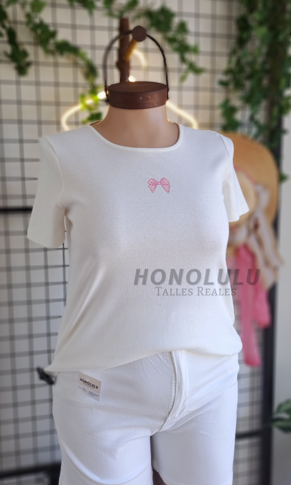 Producto - Remera Cute Blanco