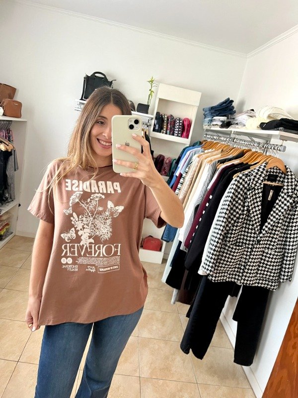 Producto - REMERA PARADISE CHOCO
