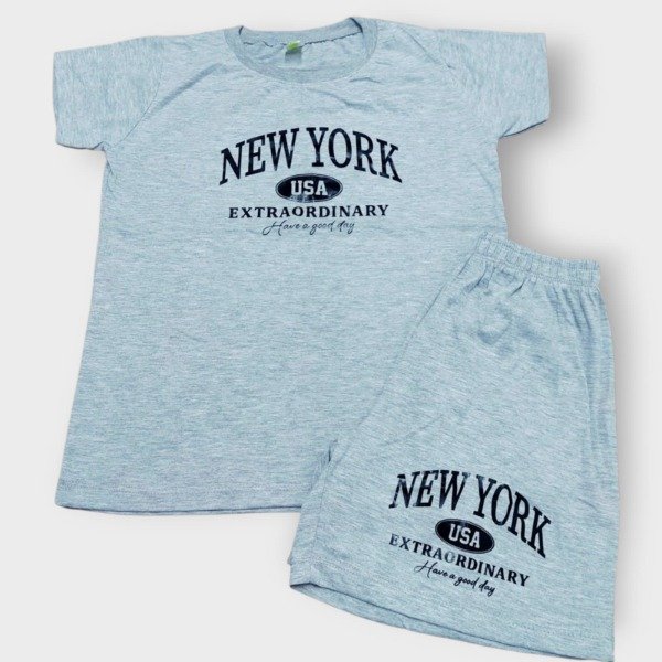Producto - Conjunto Dama New York Gris T2
