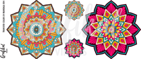 Producto - Transfer Color UV Mándala 004