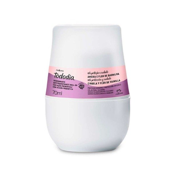 Producto - Ciruela y flor de vainilla-Desodorante roll on antitranspirante prebiótico