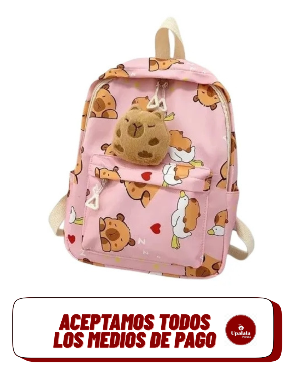 Producto - MOCHILA INFANTIL CAPIBARA