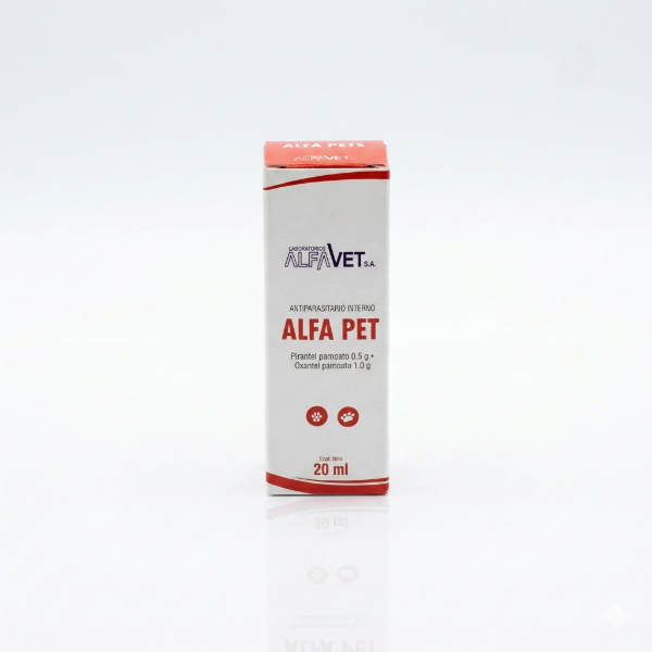 Producto - Alfa Pet Antiparasitario Interno x 20 ml Alfavet
