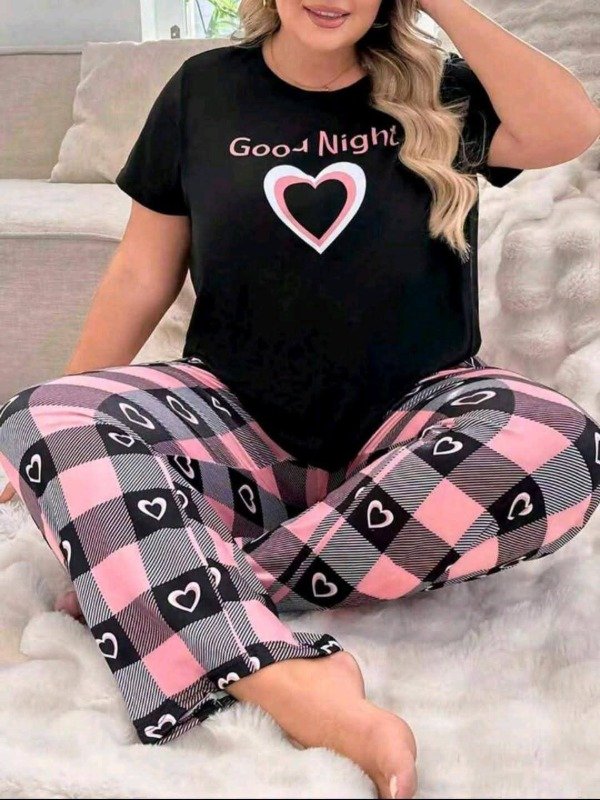 Producto - LINEA TAHI Pijama Dalia curvy