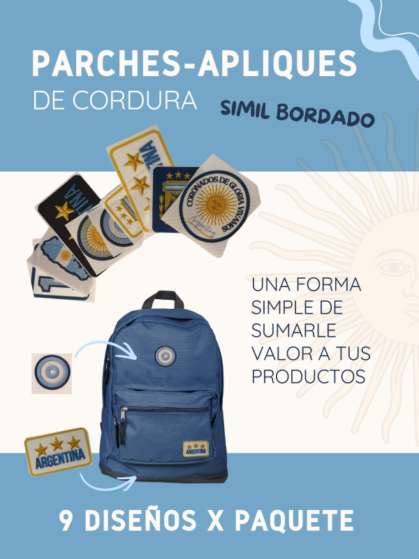 Producto - PARCHES APLIQUES - ARGENTINA