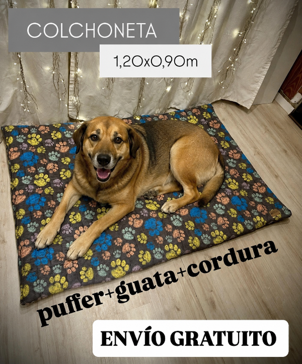 Producto - COLCHONETA MATELASSE PUFFER HUELLITAS