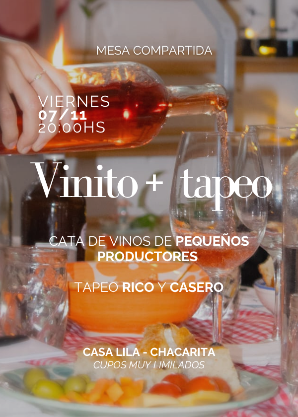 Producto - Vinito + Tapeo - Pequeños productores