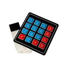 Producto - Teclado Membrana Matricial 4x4 - 0