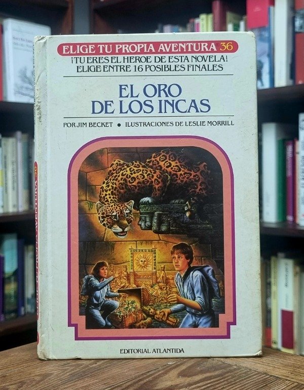 Producto - El oro de los Incas - Elige tu propia aventura