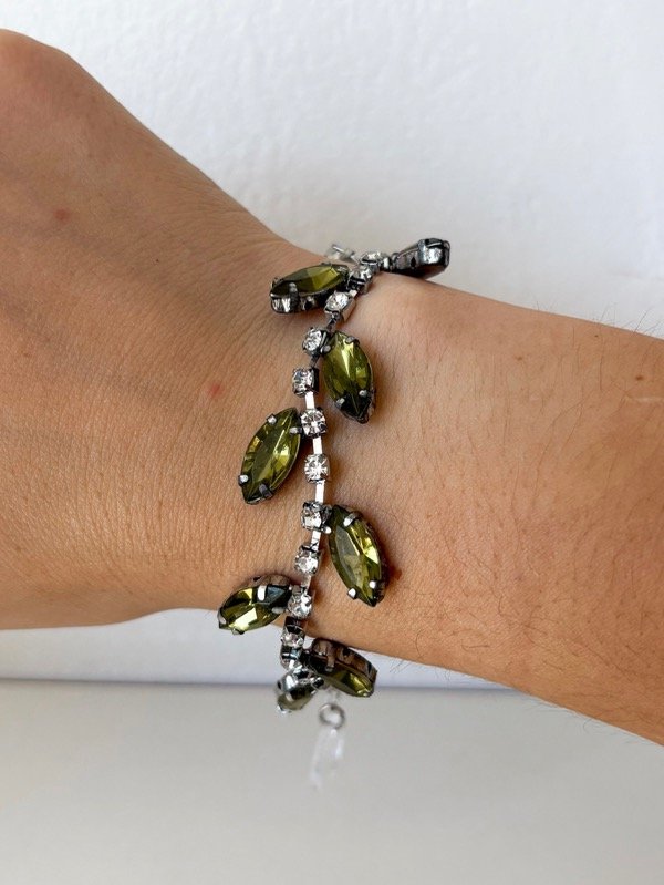 Producto - Pulsera Eva (verde musgo)