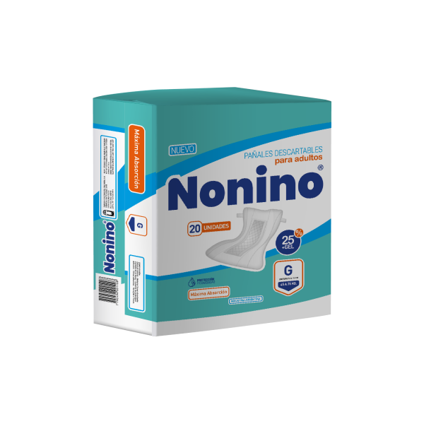Producto - Pañales Para Adultos Rectos Nonino G 50 uni Grandes