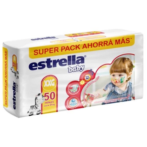 Producto - Pañales Estrella Baby XXG50