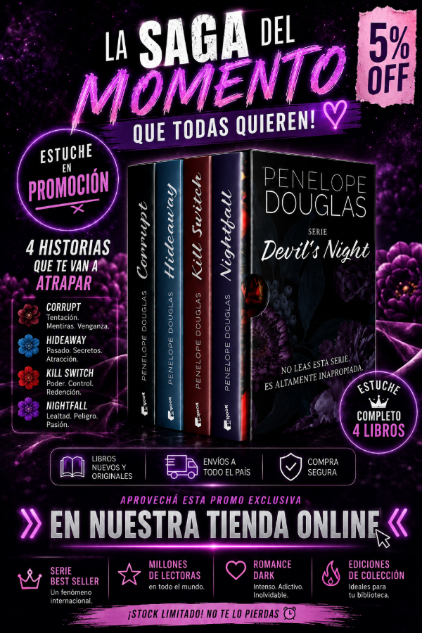 Producto - BOX SET PENÉLOPE DOUGLAS - Devils Night 4 LIBROS