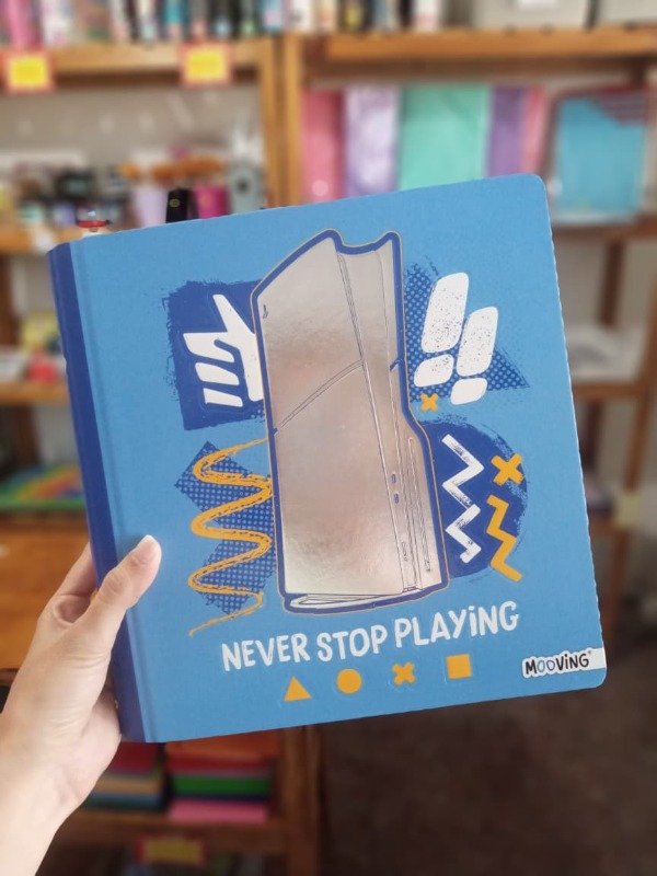 Producto - Carpeta Escolar Mooving 3x40 Playing