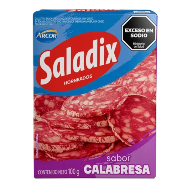 Producto - SALADIX CALABRESA 24u x 100grs