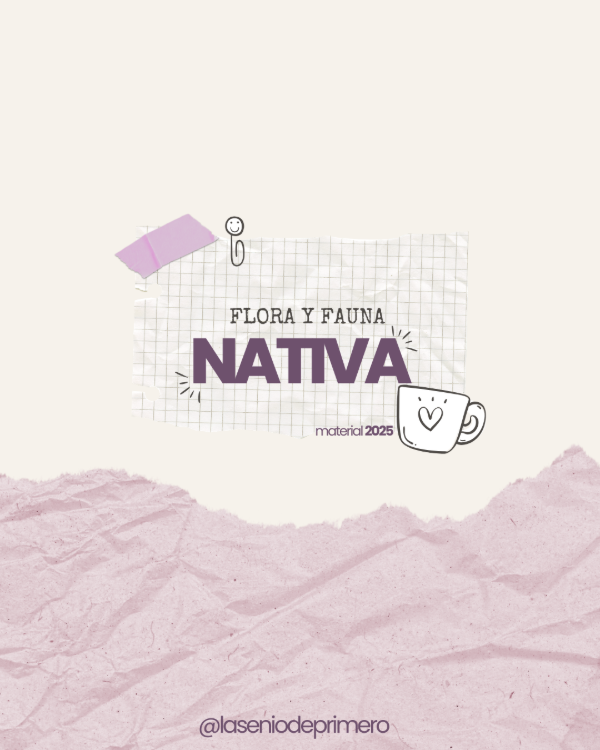 Producto - Flora y fauna nativa