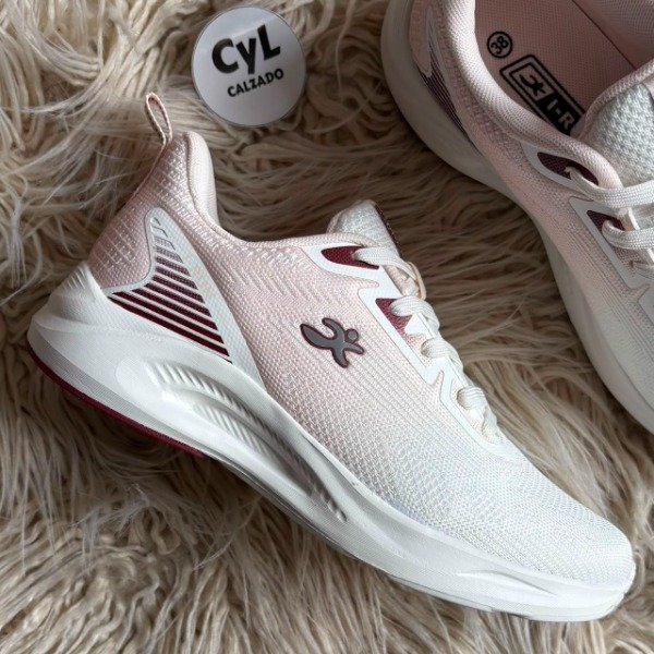 Producto - I RUN Speed Blanco / Rosa - 1