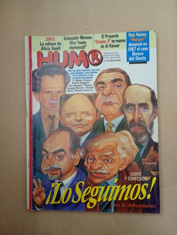 Producto - Humor #353 Lo seguimos Saadi Al Kassar - Abril 1993