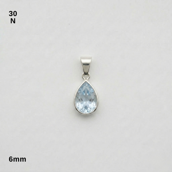 Producto - DIJ.N.LAM-#35-30- Dije gota 6mm (DÓLAR)