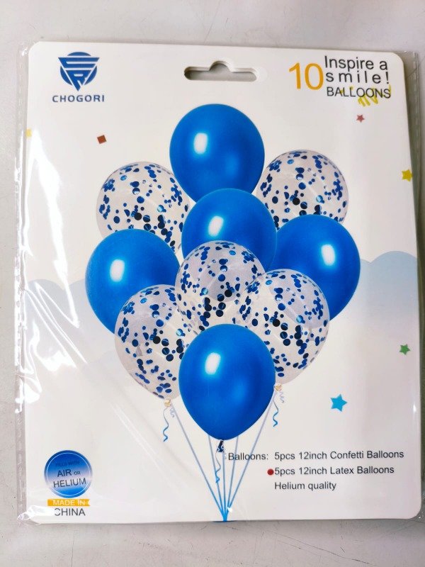 Producto - Set globos x 10 confeti y perlado - 5