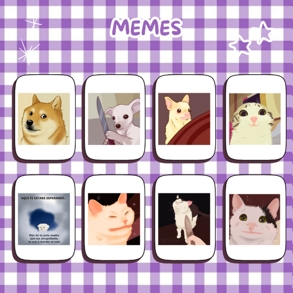 Producto - Sticker - Memes