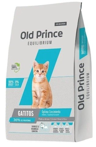 Producto - Old Prince Equilibrium Gatitos Óptimo Crecimiento Pollo y Arroz