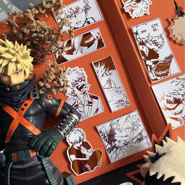 Producto - Boku No Hero (Kacchan/Bakugo) // Stickers foil