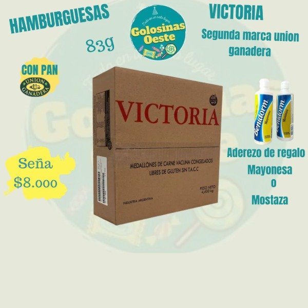 Producto - Hamburguesas Victoria