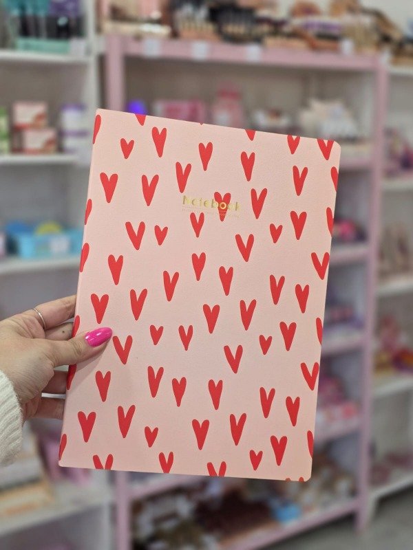 Producto - Cuaderno corazones 3