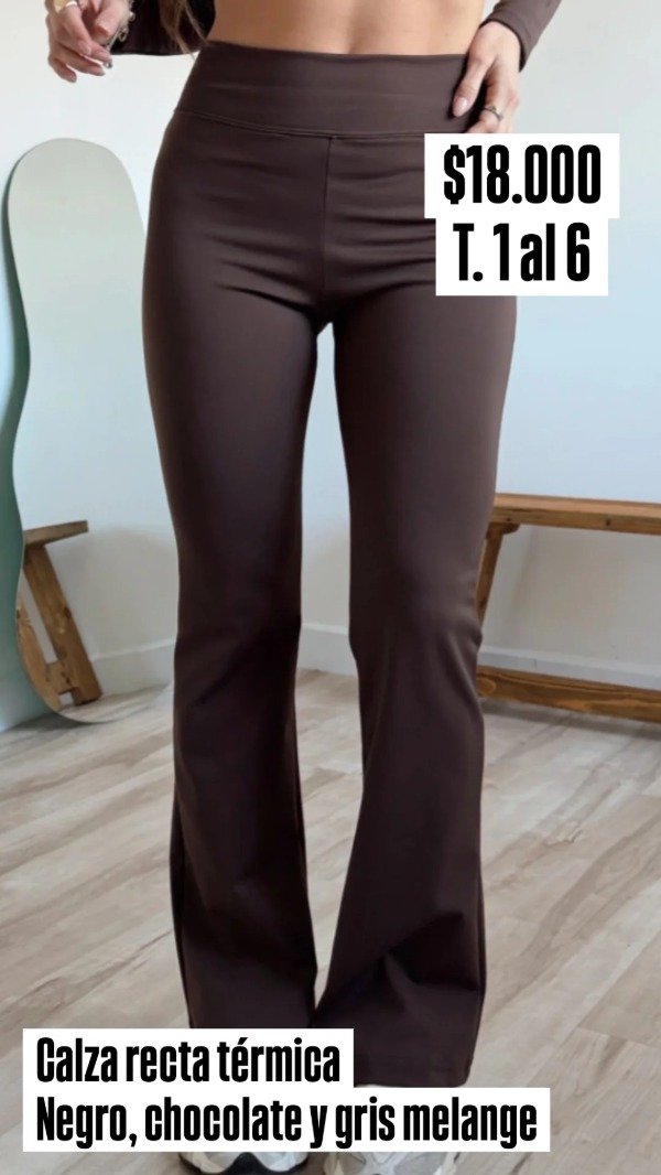 Producto - Calza termica recta - 0