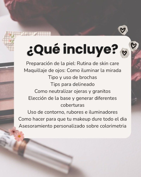 Producto - Clase de Automaquillaje grupal - 1