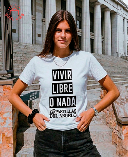 Producto - Remera de algodon Las pastillas Del abuelo