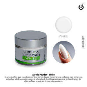 Producto - Polvo Acrílico 30g N 002 White